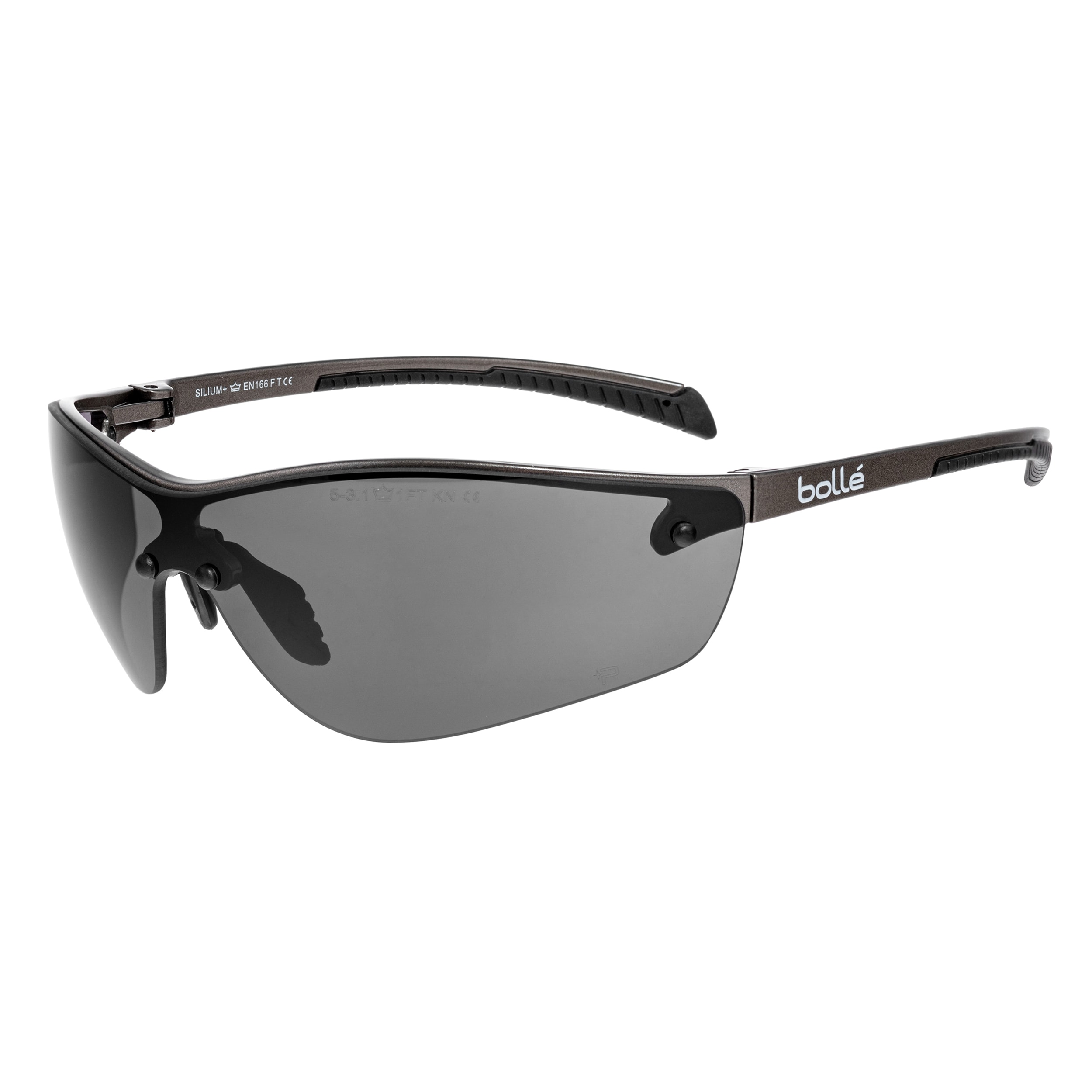 Bolle Silium+ Tactical Glasses - Smoke Platinum