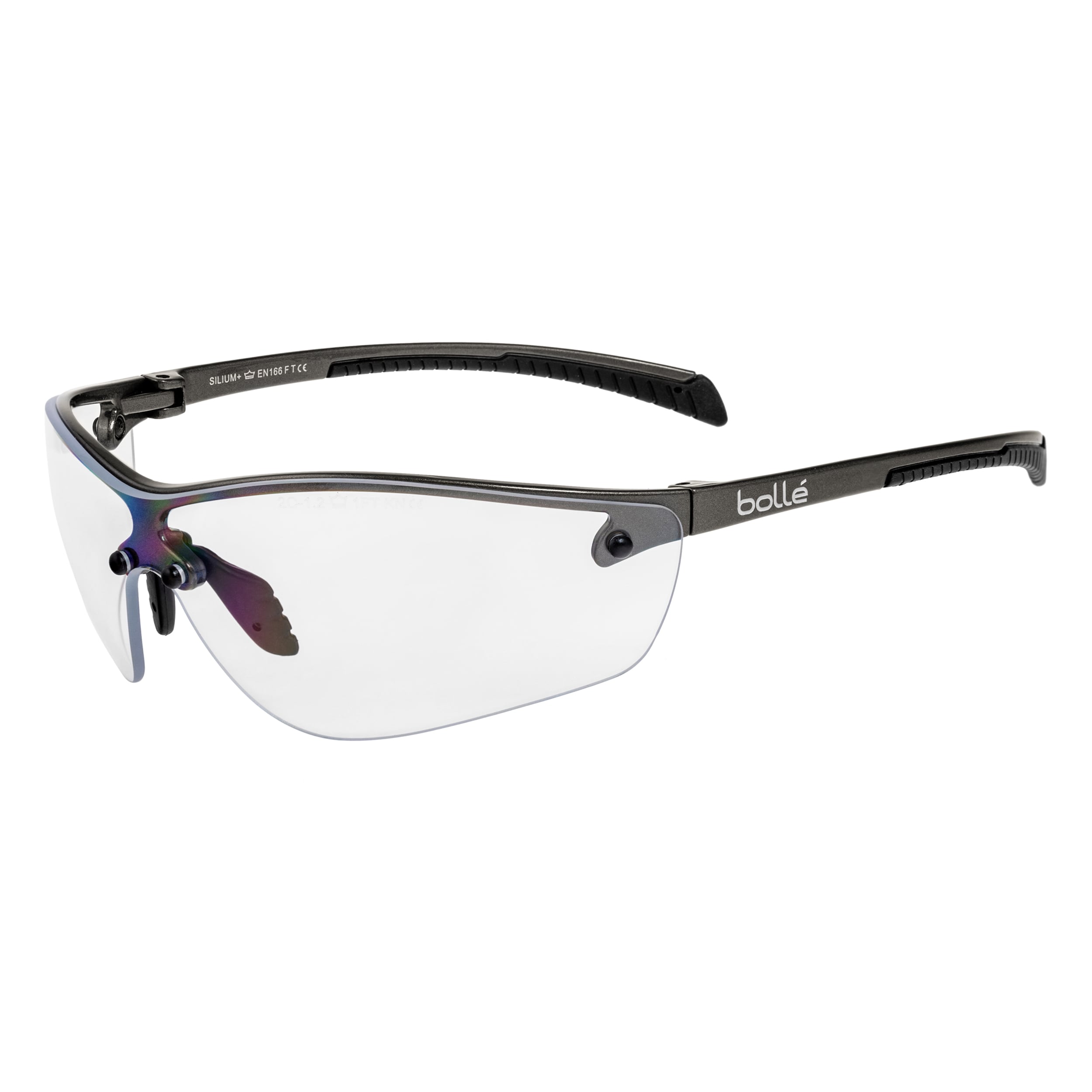 Bolle Silium+ Tactical Glasses - Clear Platinum