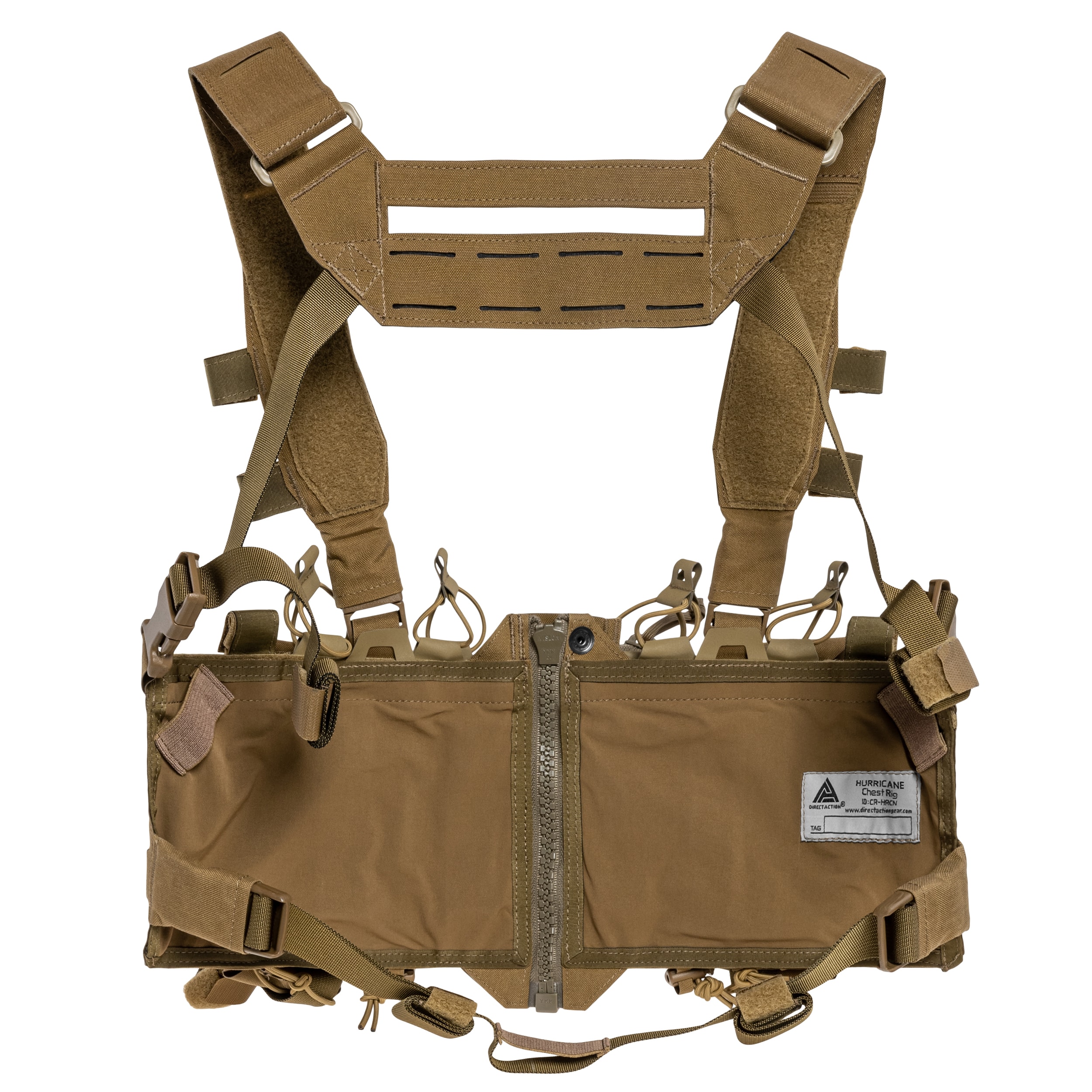 Direct Action Hurricane Hybrid Chest Rig Tactical Vest - Coyote Brown
