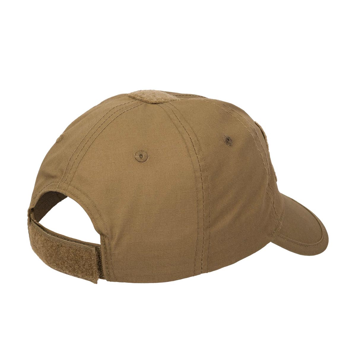 Helikon-Tex Folding PolyCotton Rip-Stop Baseball Cap plus velcro - Coyote