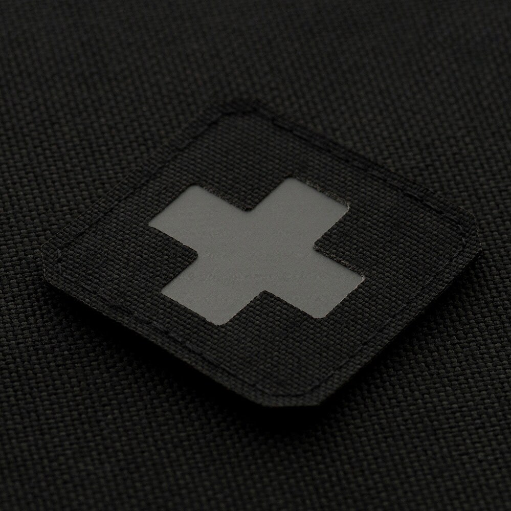 M-Tac Medic Cross Laser Cut medical patch - Black/Grey