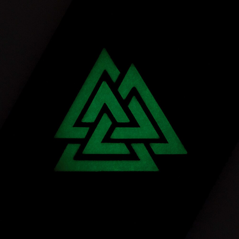 M-Tac Valknut Laser Cut Patch - Black Luminate