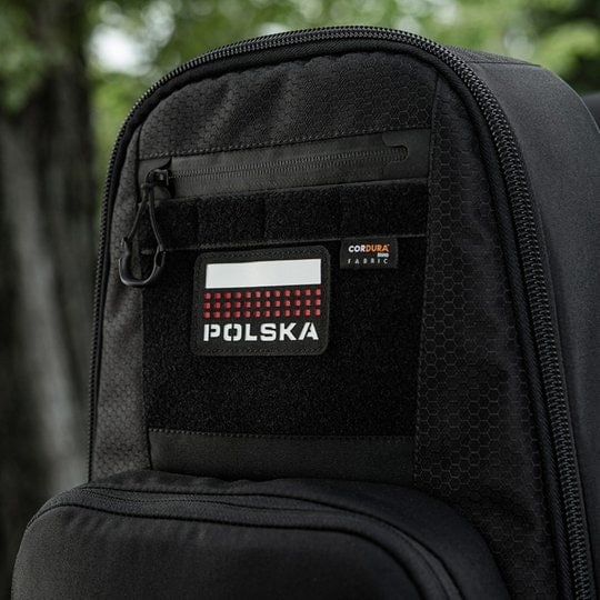 M-Tac Polish Flag Laser Cut - Black / White / Red Patch