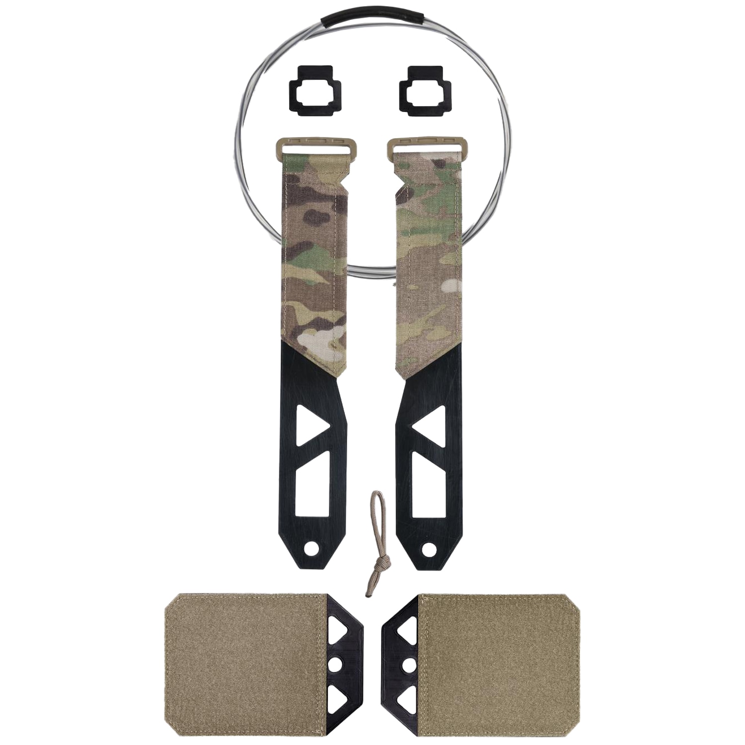 Direct Action Spitfire Cutaway Large Vest Quick Release System - MultiCam