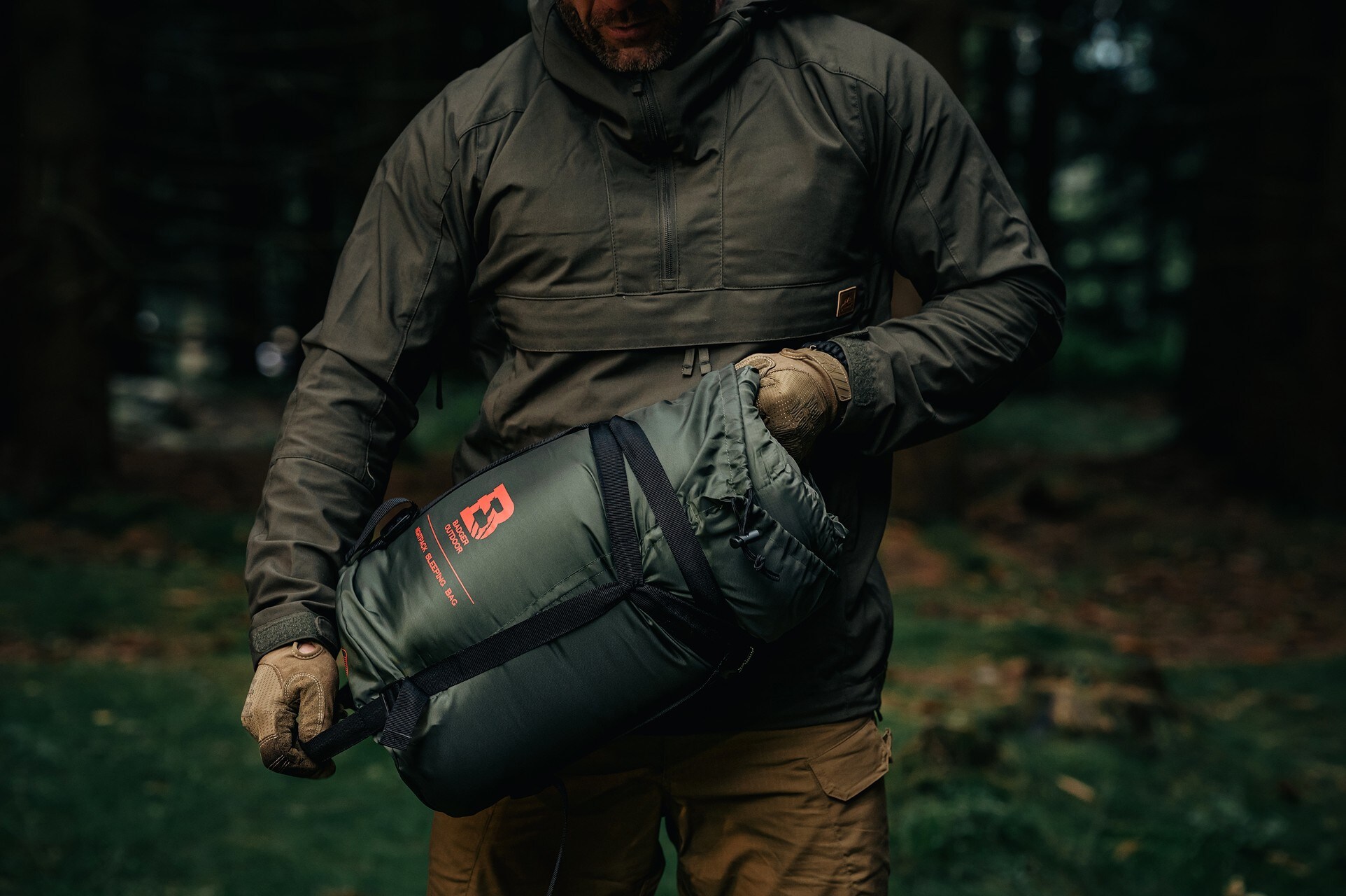 Sleeping bag Badger Outdoor Nightpack 100R - left