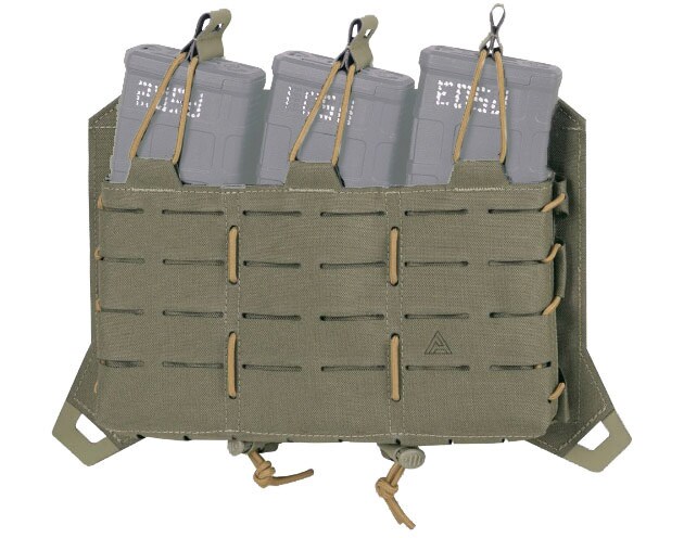 Direct Action Triple Magazine Flap Pouch - Adaptive Green