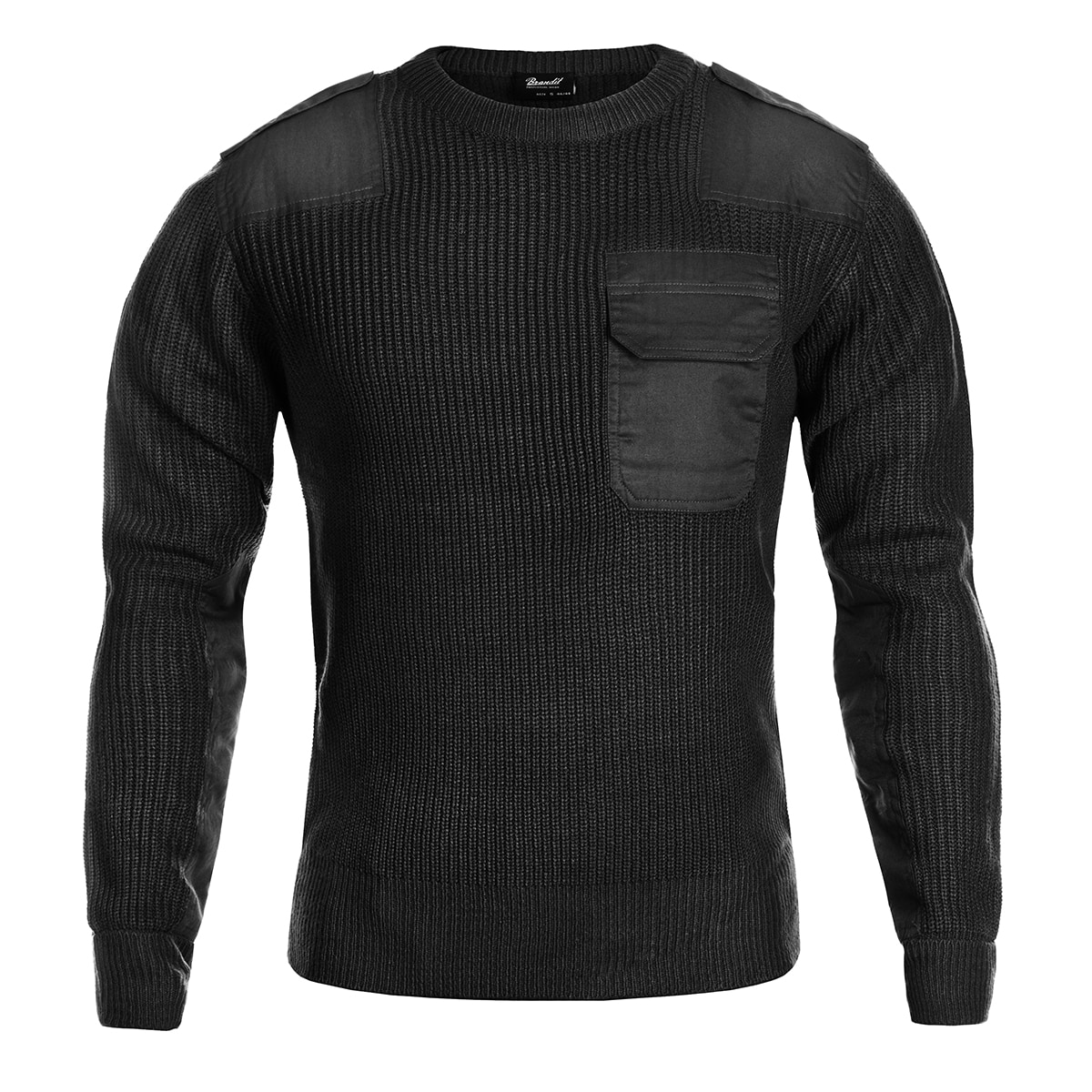 Brandit Bw Pullover sweater - Black