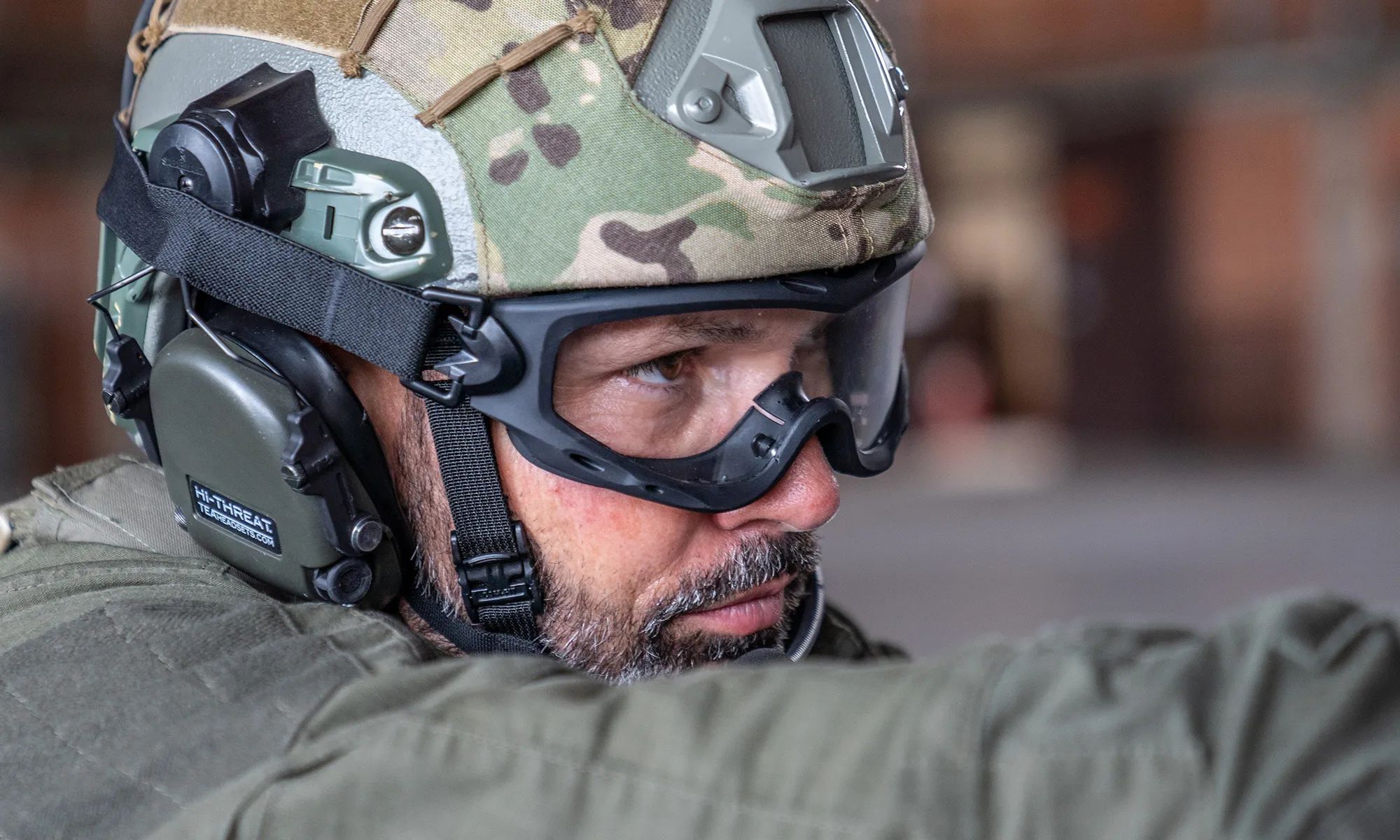 Wiley X Spear Set Safety Goggles 2in1 - Matte Black