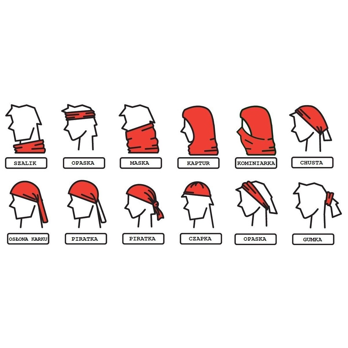 Protective scarf Buff Reflective DryfflX Camouflage