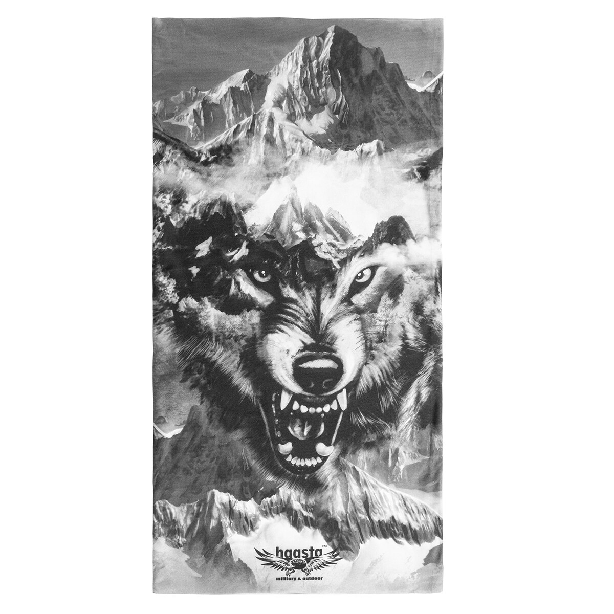 Haasta Headscarf Wolf - Grey