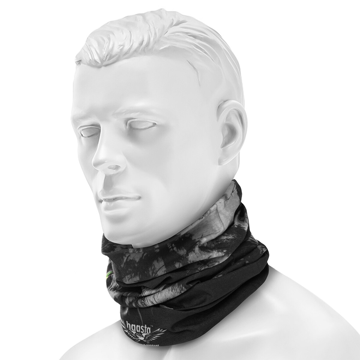 Haasta Headscarf Wolf - Black