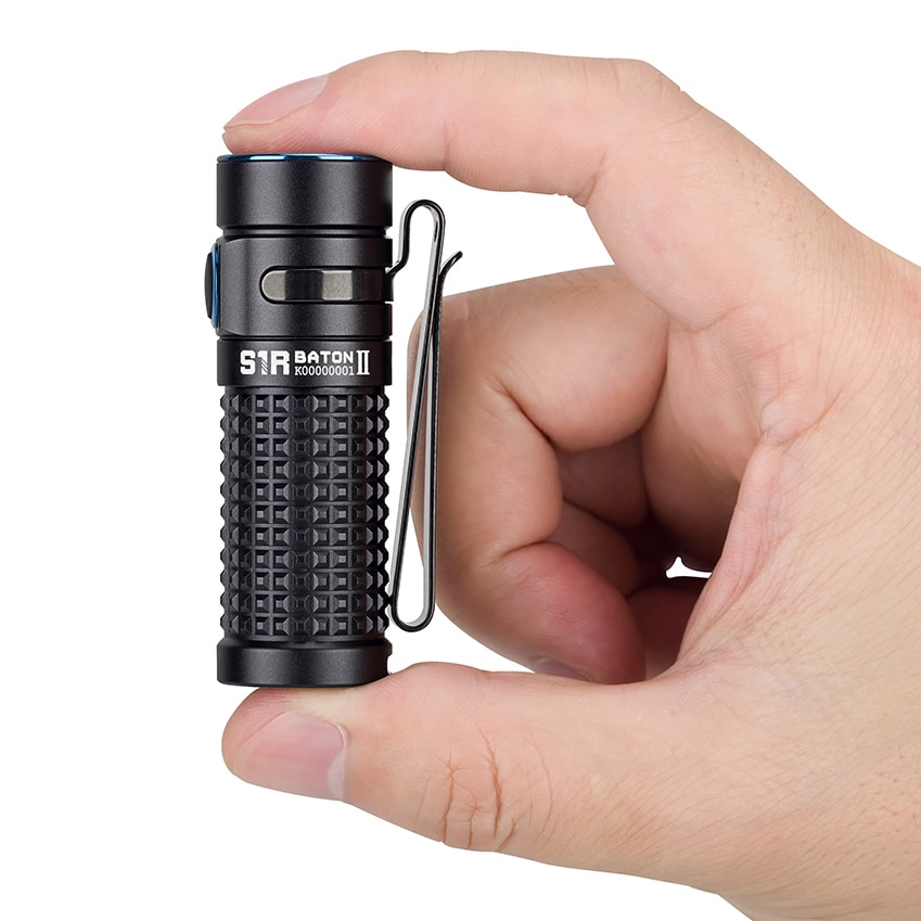 Olight S1R II Baton Rechargeable Flashlight Black - 1000 lumens