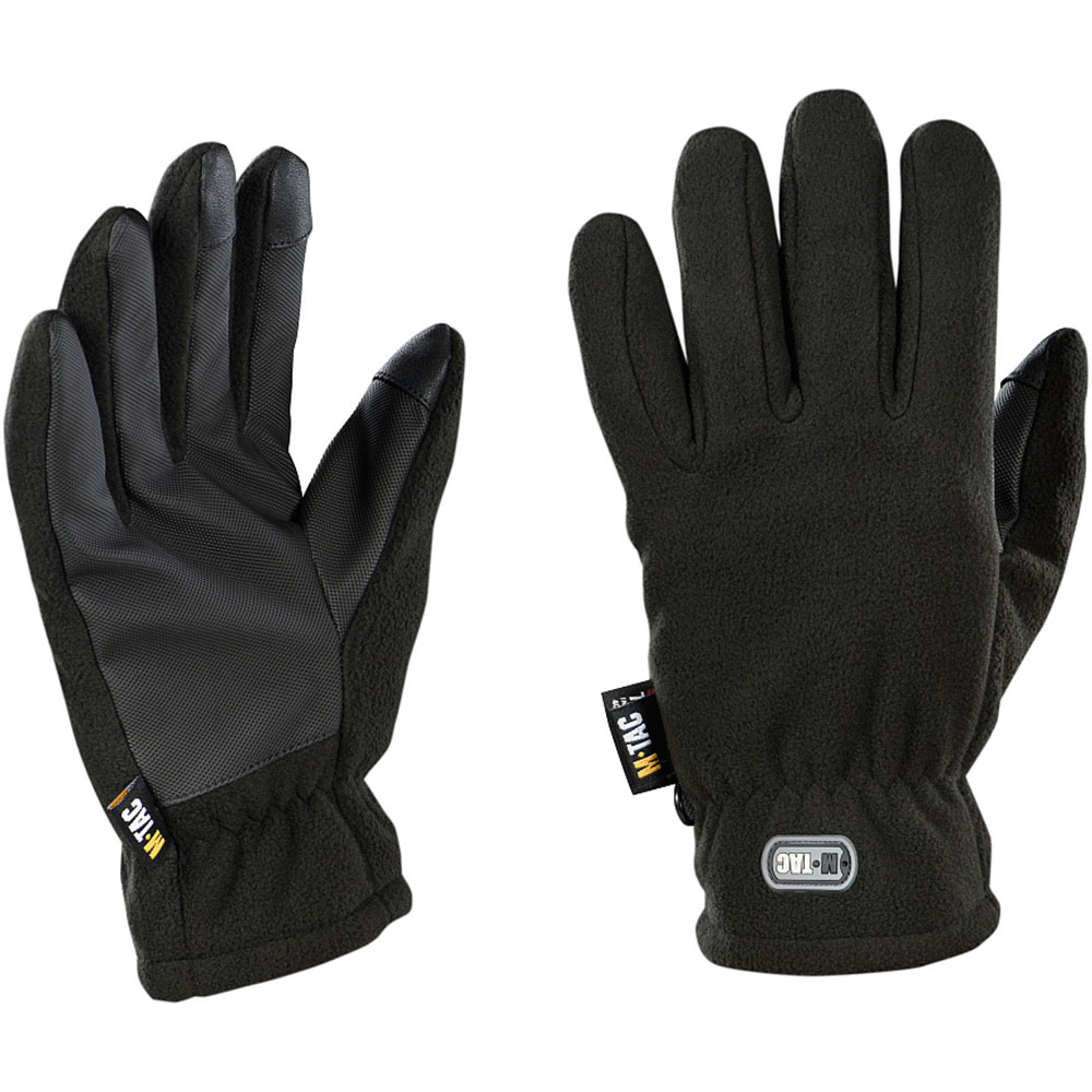 M-Tac Winter Fleece Thinsulate Gloves - Black