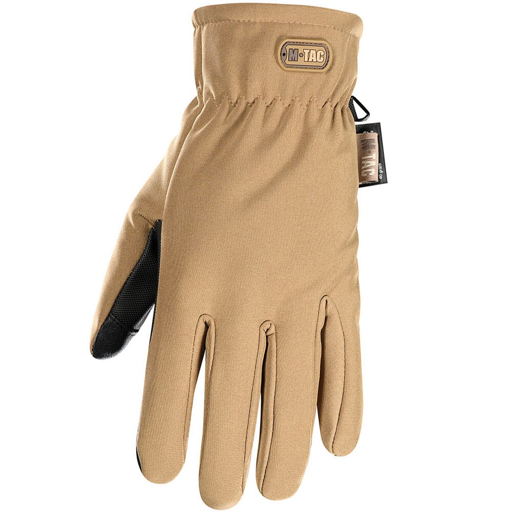 M-Tac Winter Softshell Thinsulate Gloves - Coyote Brown
