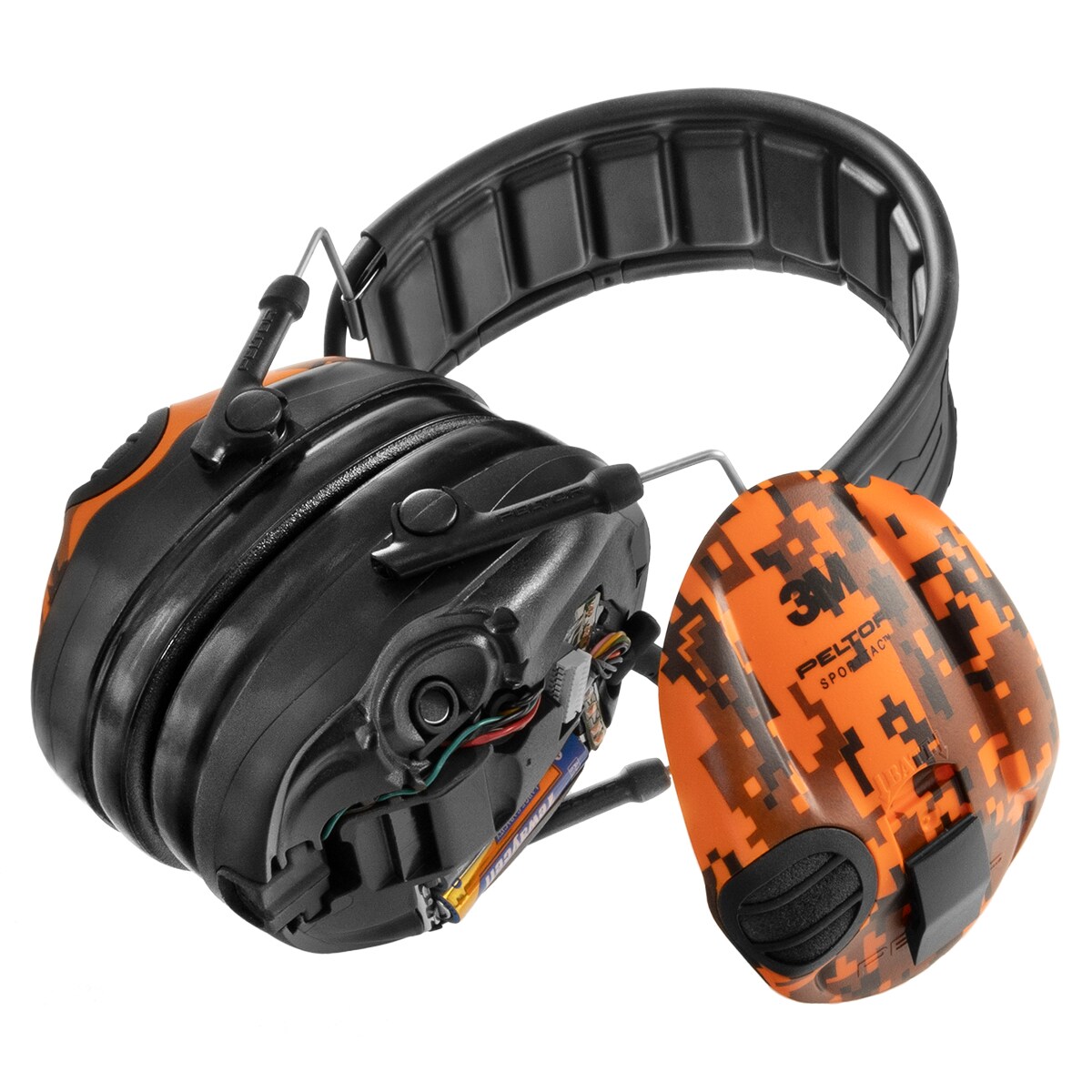3M Peltor SportTac Active Hearing Protectors - Camo