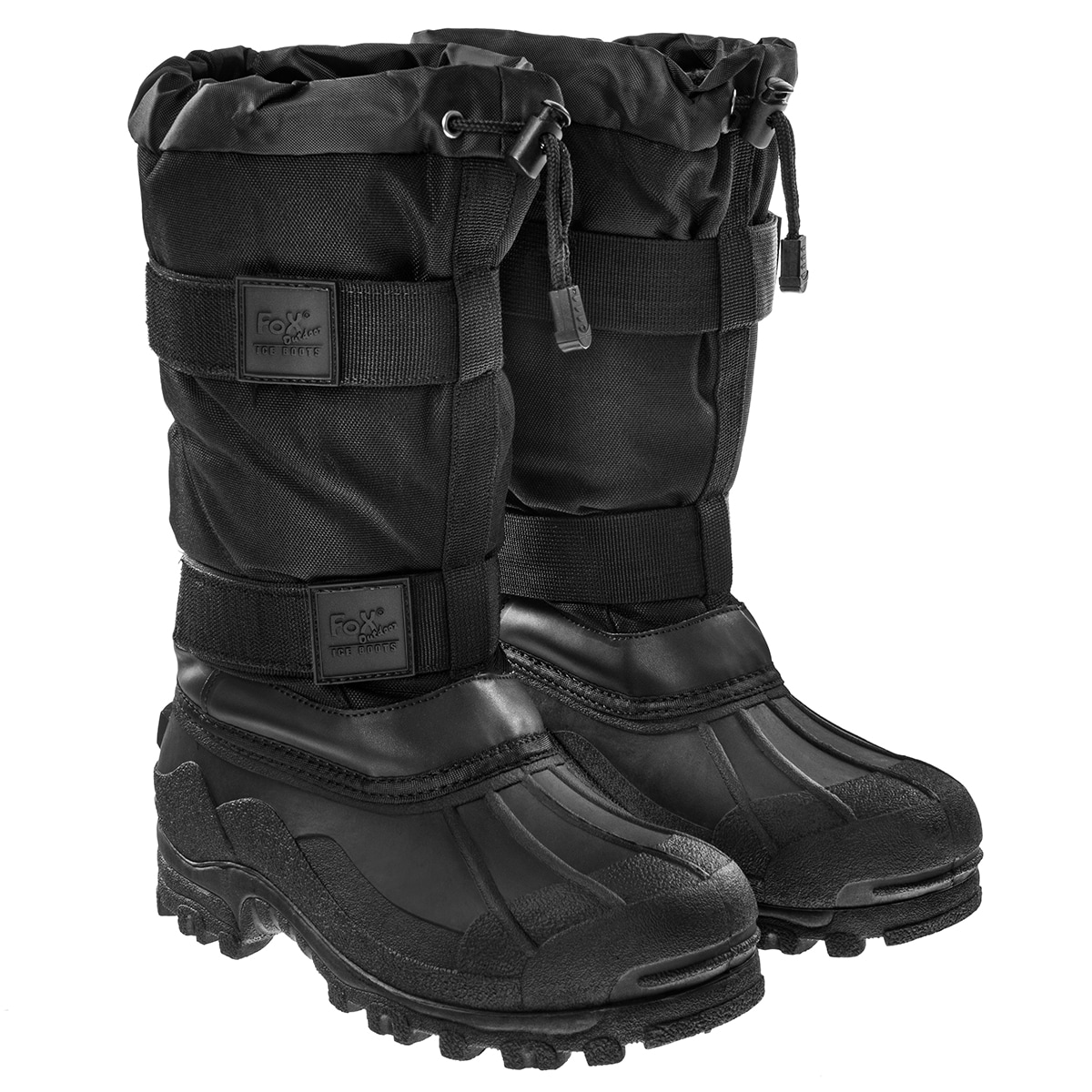 MFH Fox Outdoor Thermo Snow Boots Fox -40 deg. - Black