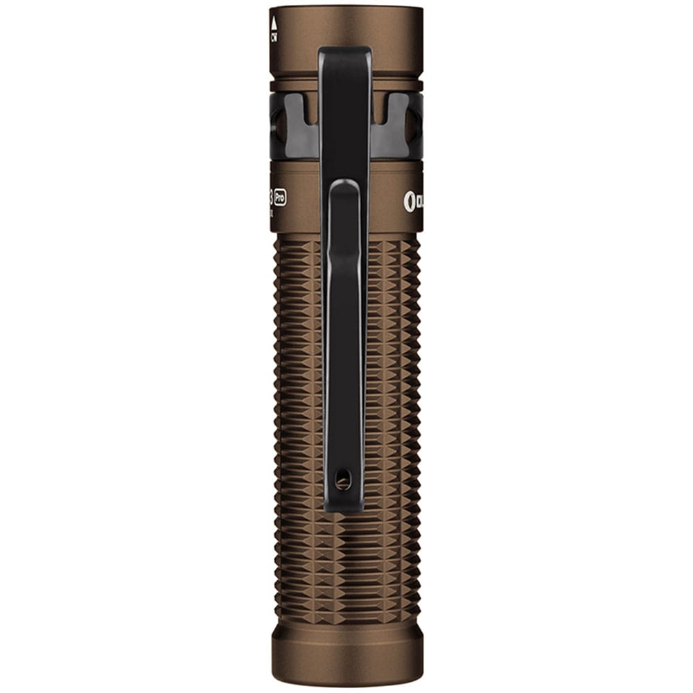 Olight Baton 3 Pro Cool White Rechargeable flashlight  Desert Tan - 1500 lumens