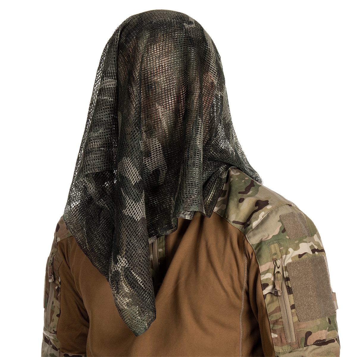 Brandit Commando Net Scarf Personal Camouflage Net - Woodland