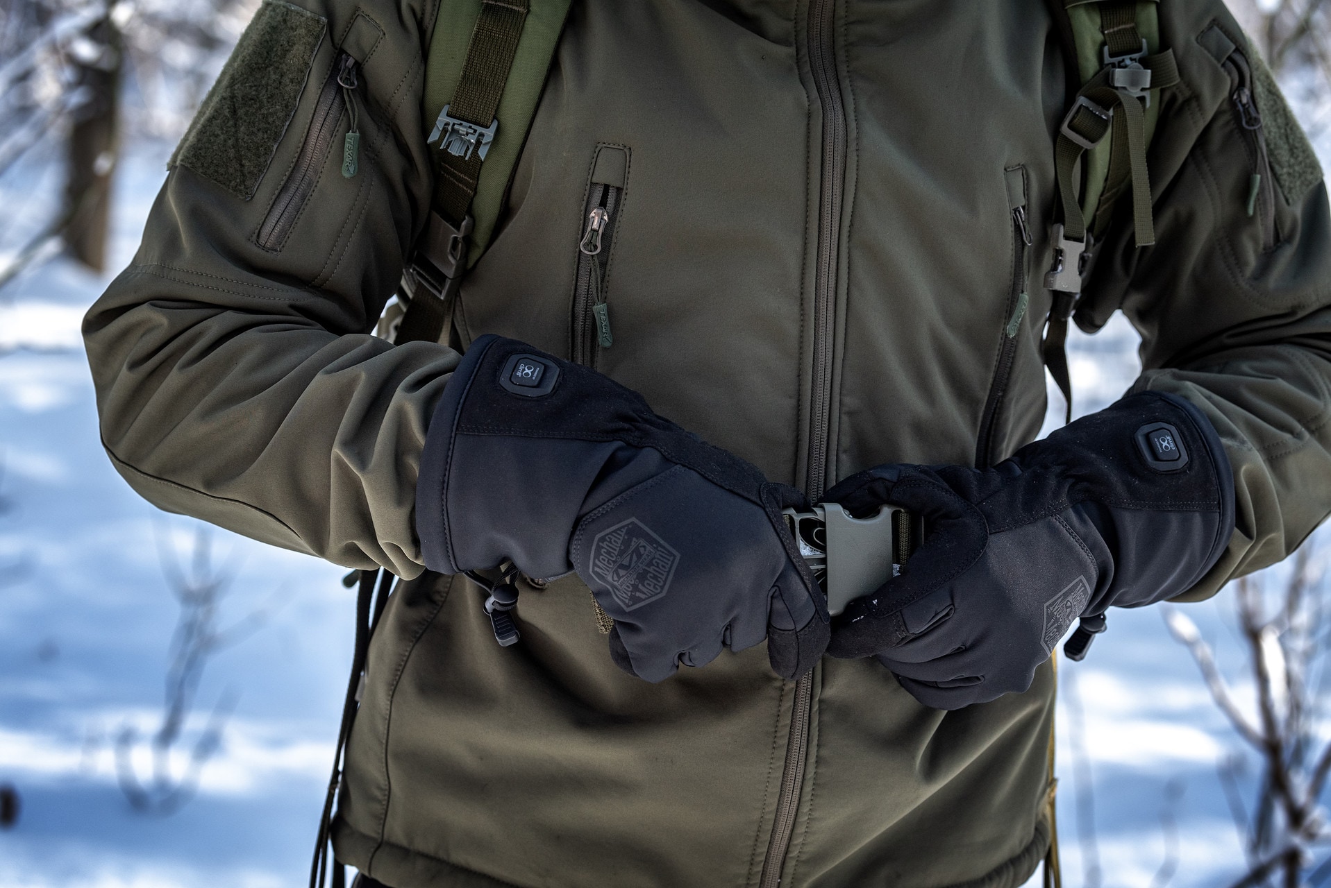 Mechanix Wear ColdWork Heated Clim8 Gloves Black