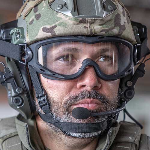 Wiley X SPEAR Set 3in1 Goggles - Matte Black