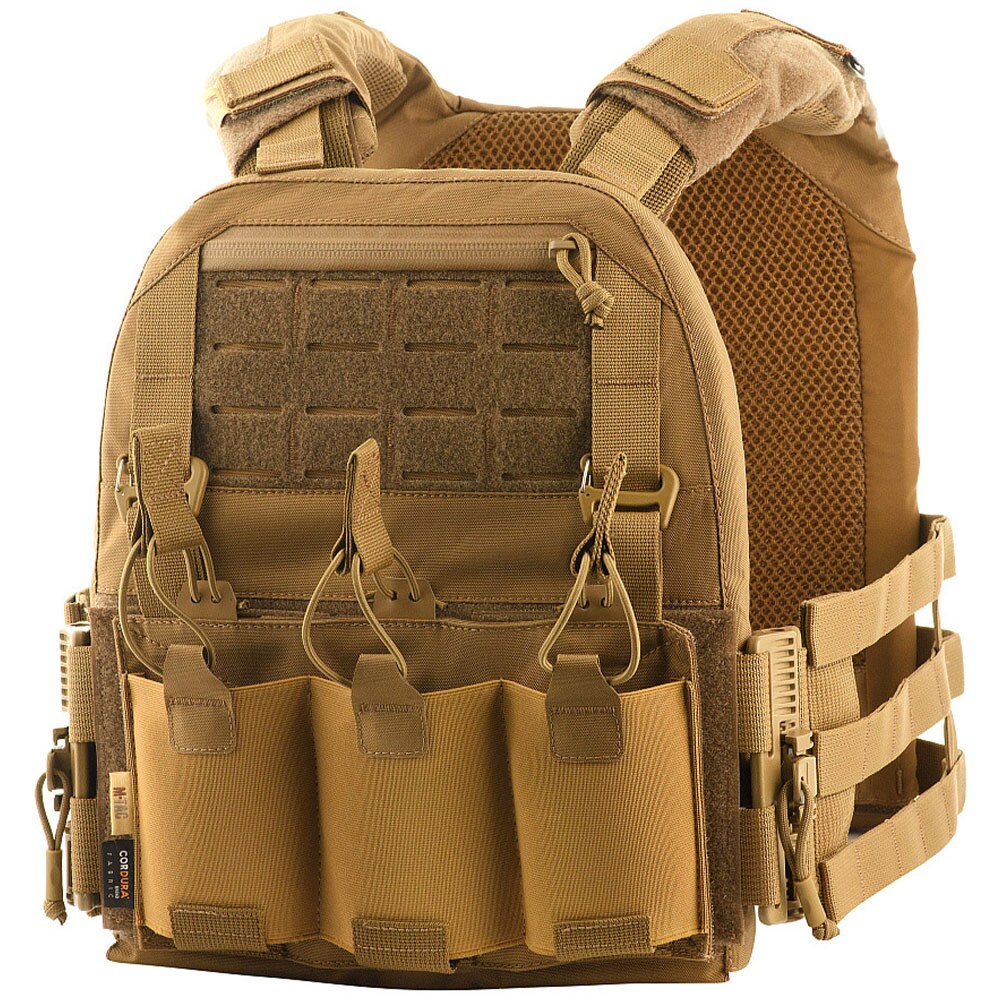 Plate Carrier M-Tac Cuirass QRS Coyote tactical vest - for plates size S/M