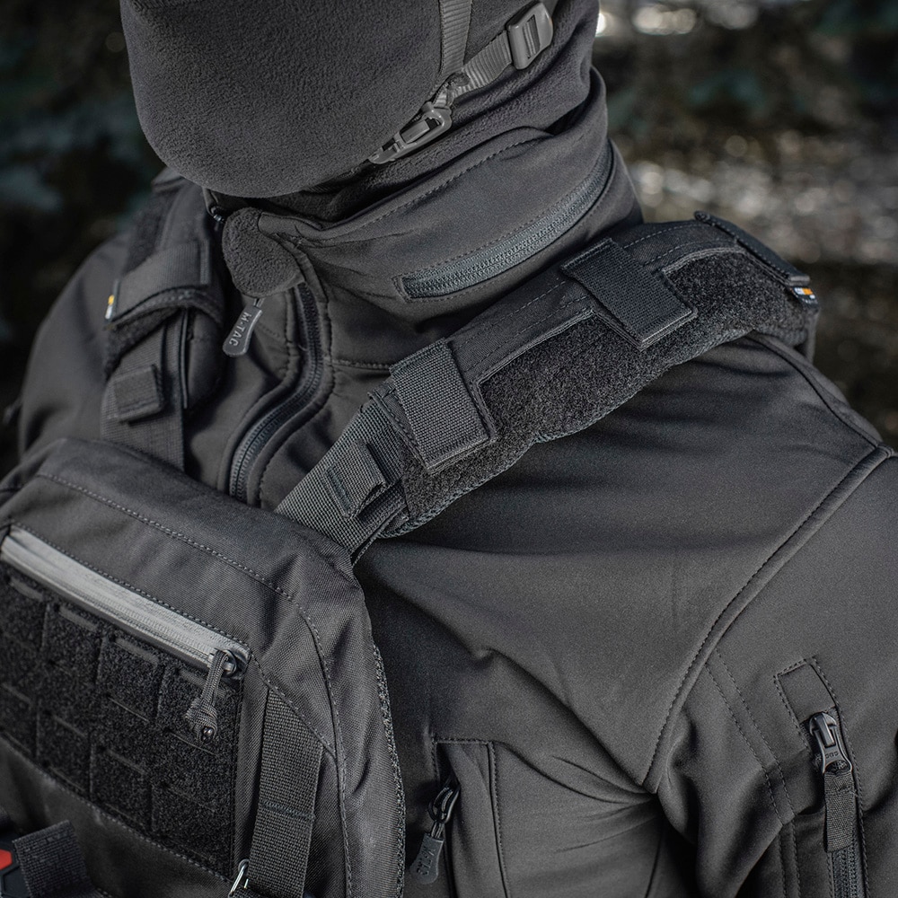 Plate Carrier M-Tac Cuirass QRS Black tactical vest - for plates size L/XL