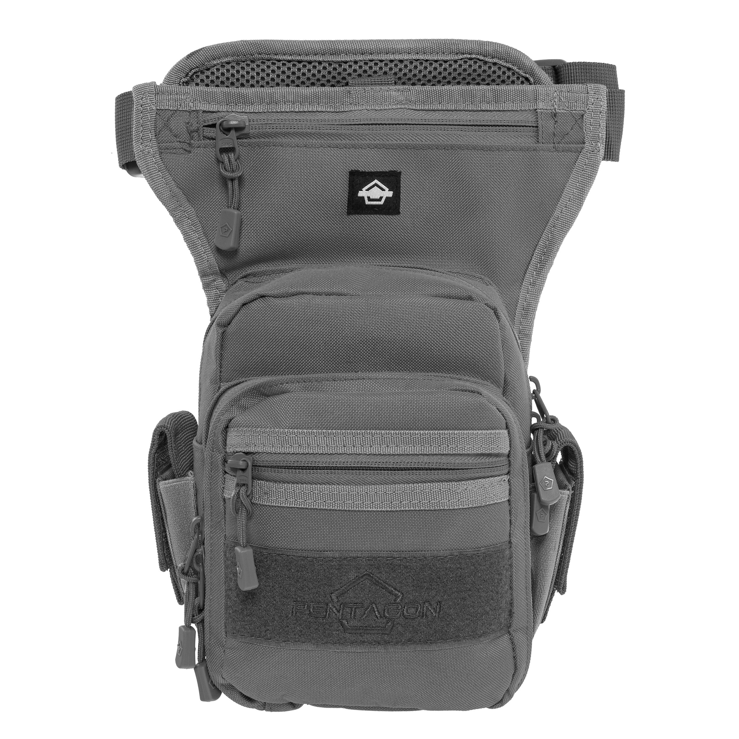 Pentagon Max-S 2.0 Gun Thigh Pouch 3,7 l - Wolf Grey