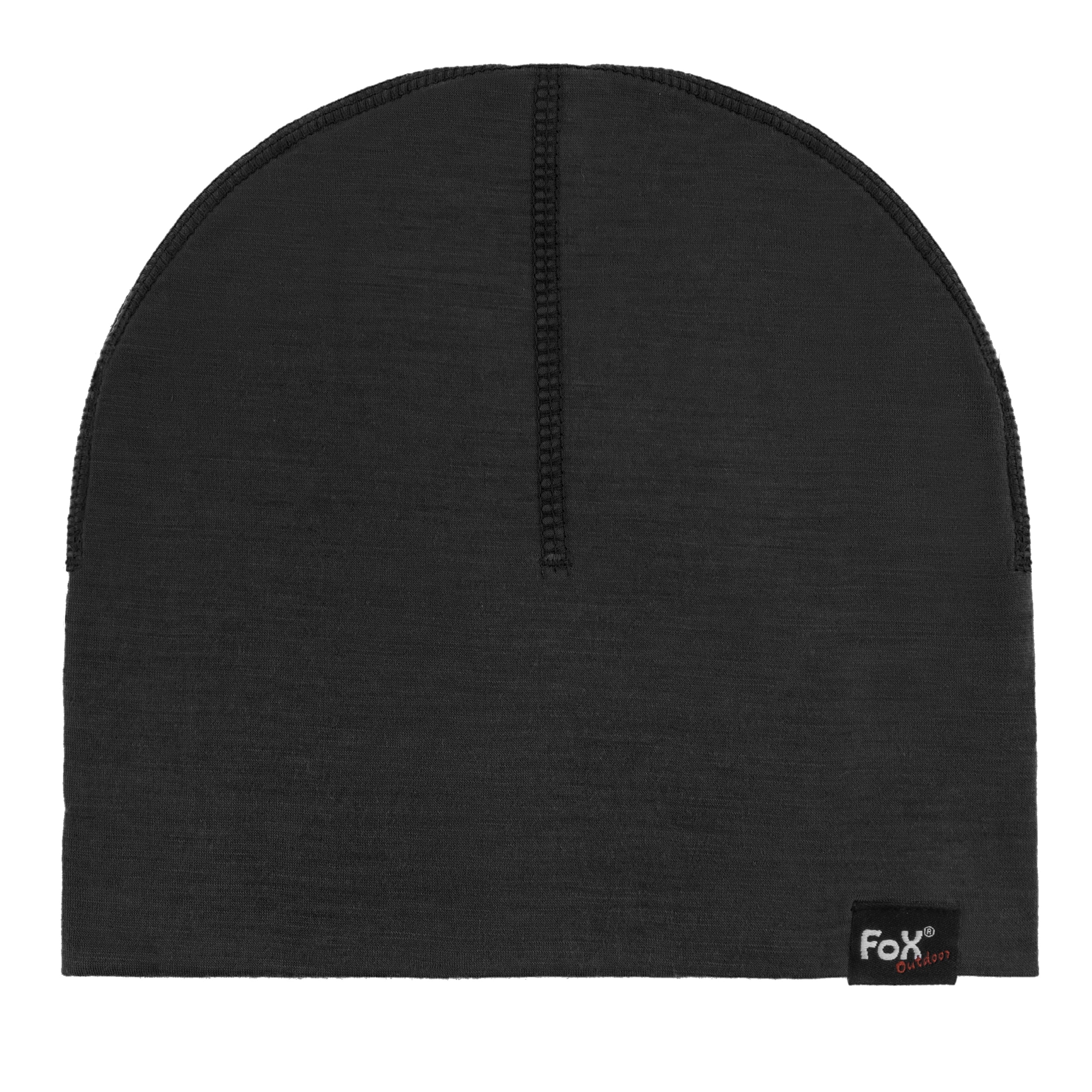 MFH Fox Outdoor Merino Lite Black Winter Cap