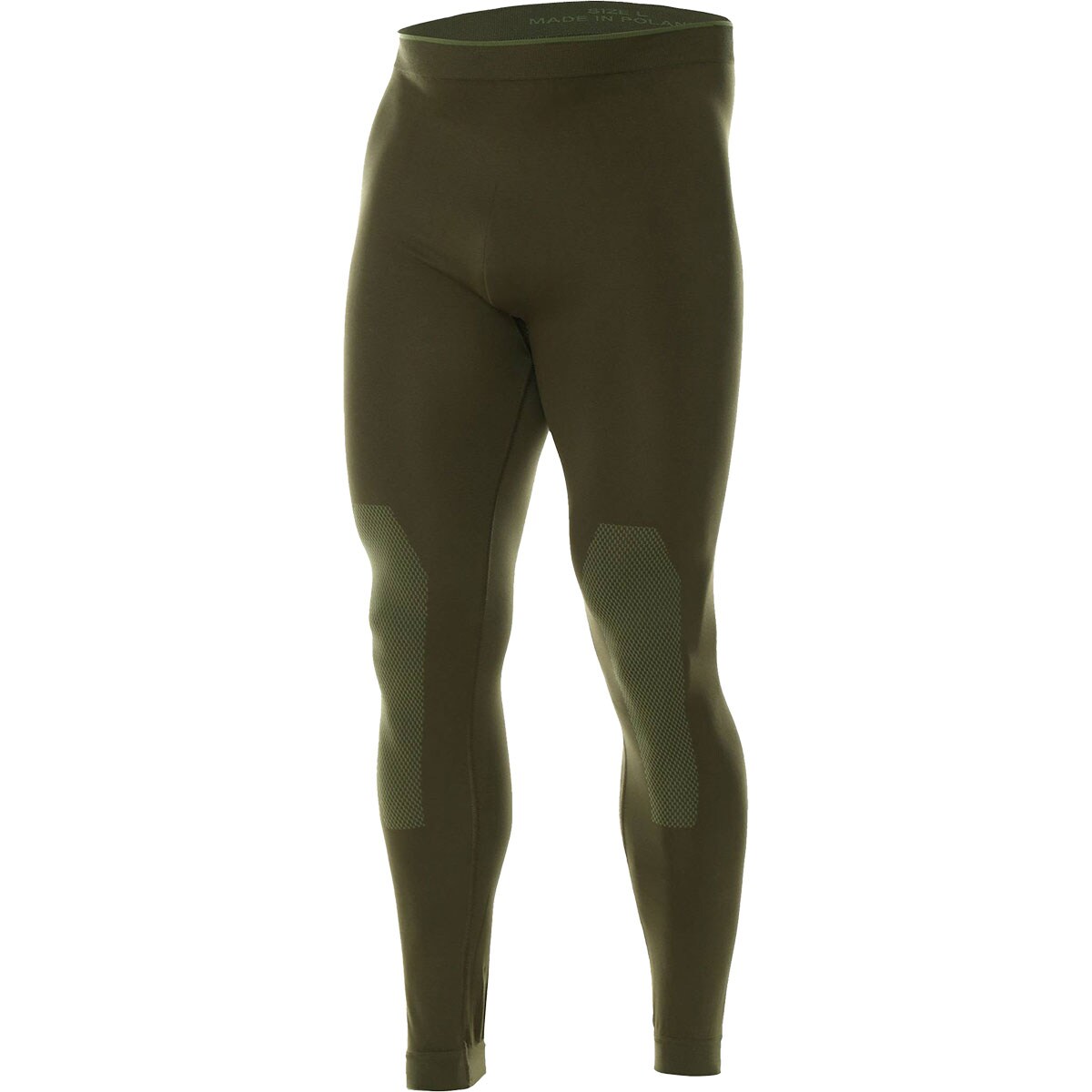 Brubeck Ranger Protect men's thermoactive leggings - Khaki
