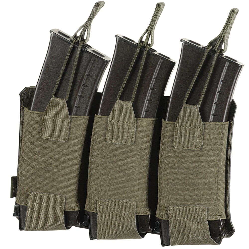M-Tac Elite Laser Cut Flexible pouch for three magazines - Ranger Green