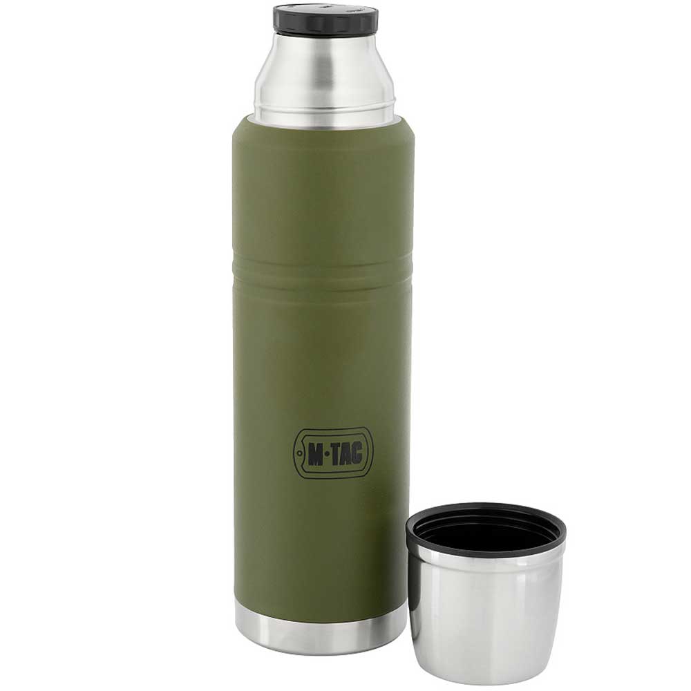 M-Tac Stainless Steel Thermos 1 l - Olive