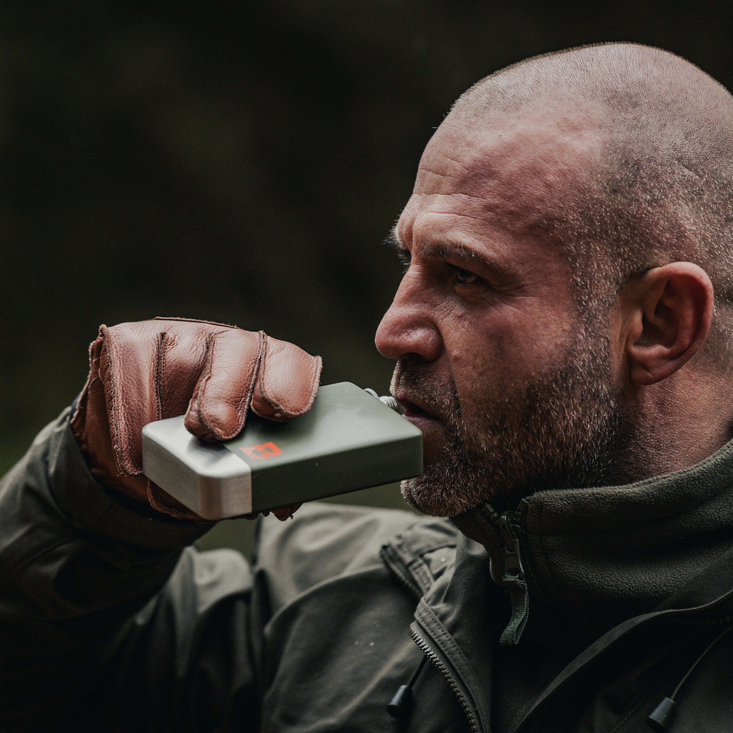 Badger Outdoor Hip Flask Jerry 266 ml - Olive