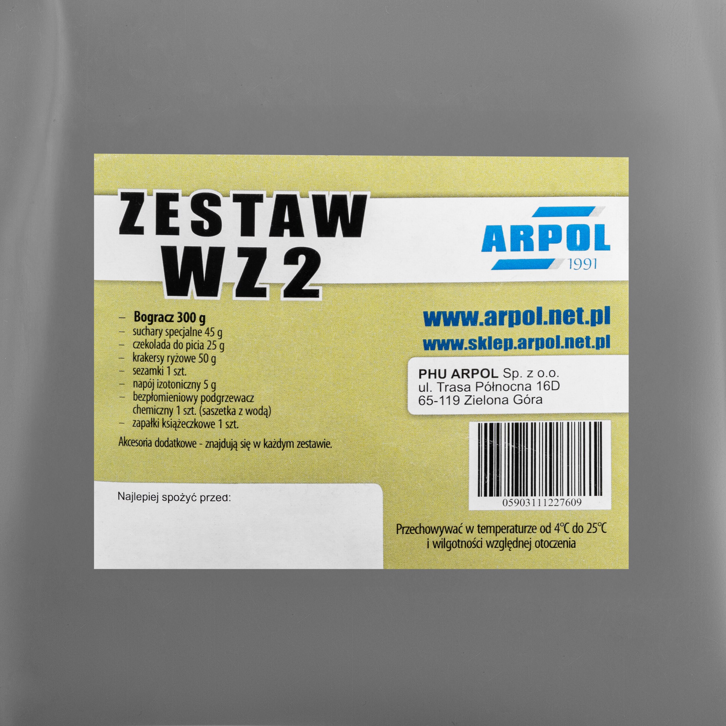 Arpol Military WZ 2 Food Ration - bograch