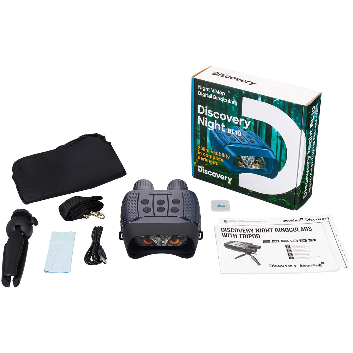 Levenhuk Discovery Night Binoculars BL10