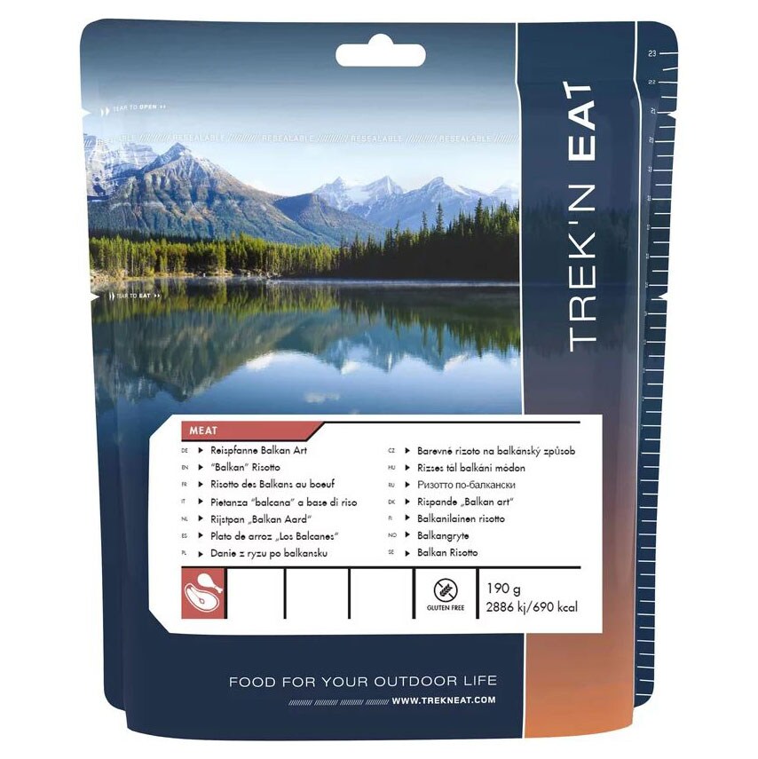 Freeze-dried food Trek'n Eat - Balkan style risotto 190 g