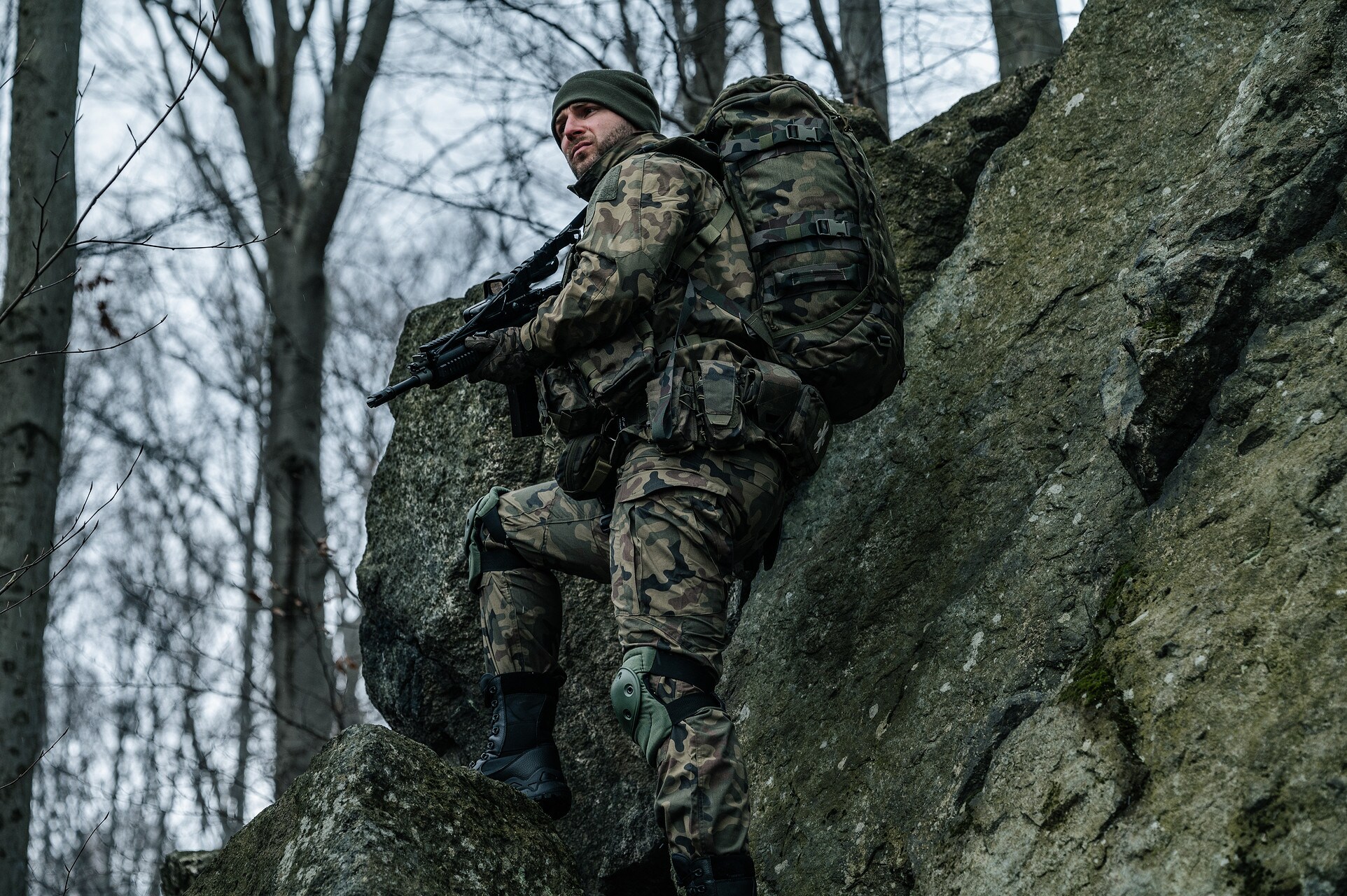 AltaPRO S Knee Pads - Olive Green