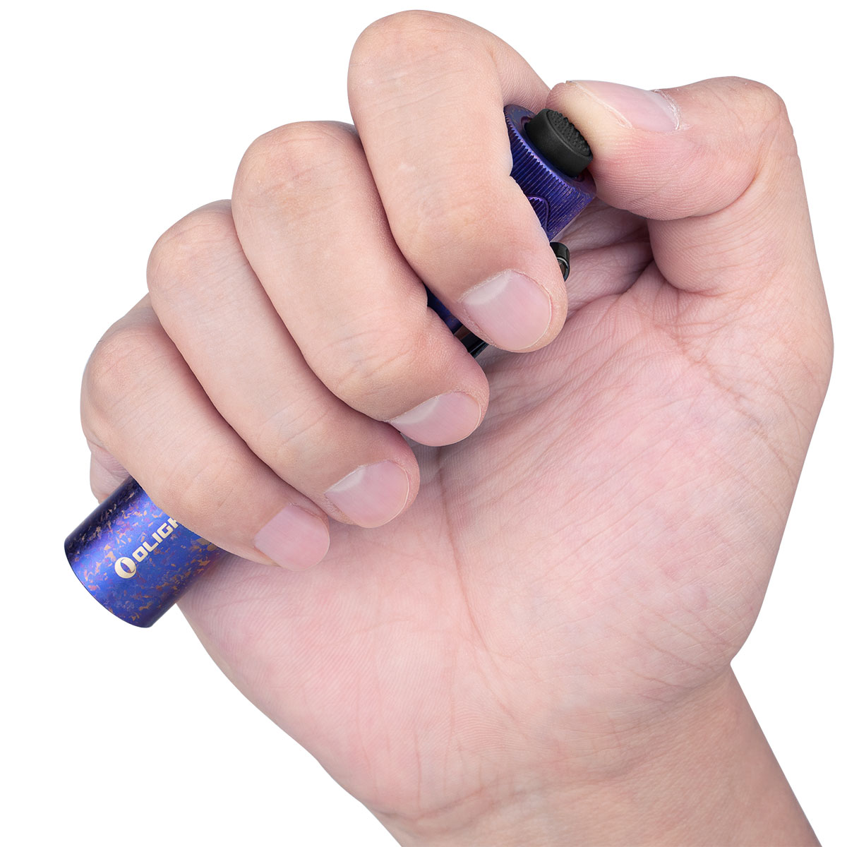 Olight I5R EOS Limited Edition Ice Flower Periwinkle Blue Flashlight - 350 lumens