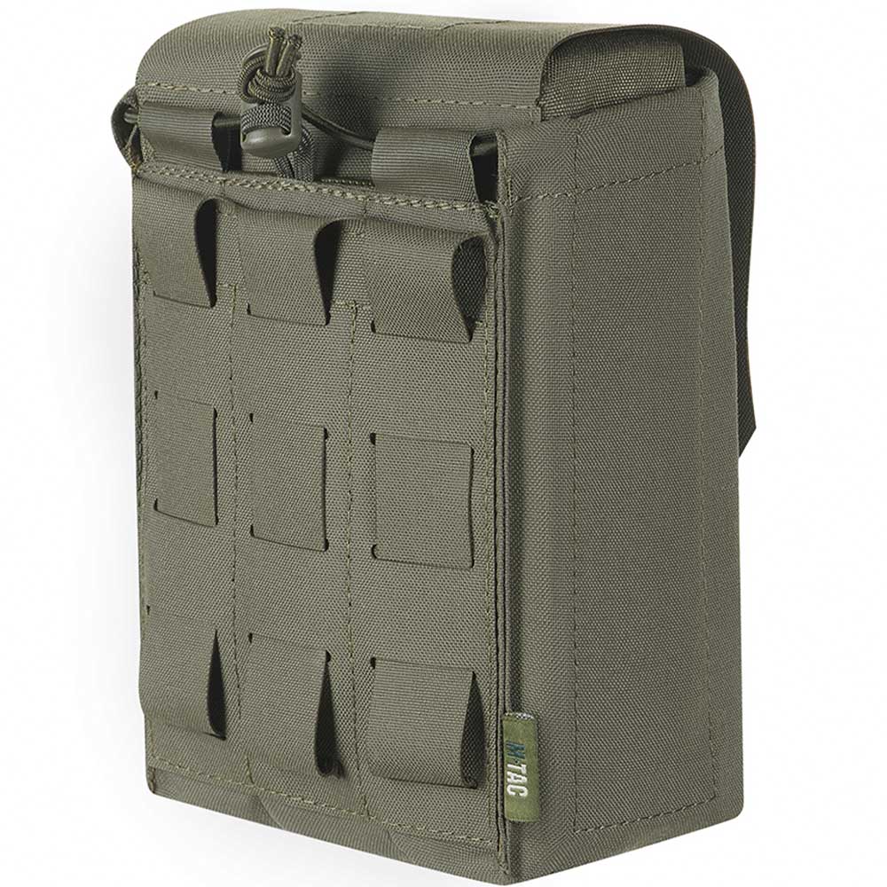 M-Tac vertical IFAK Large Elite medical pouch - Ranger Green
