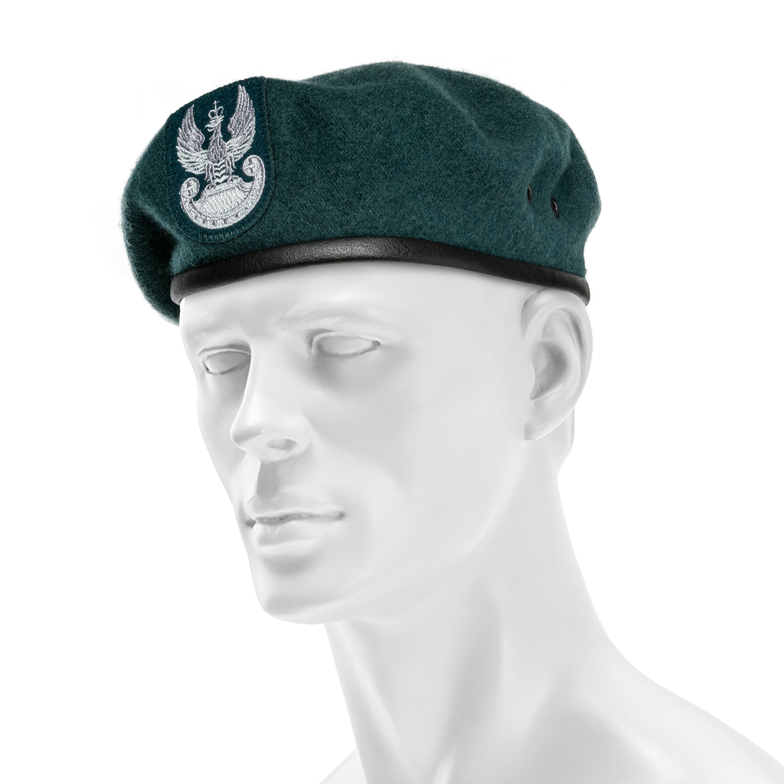 BB-TEX Polish Army Embossed Beret - Green