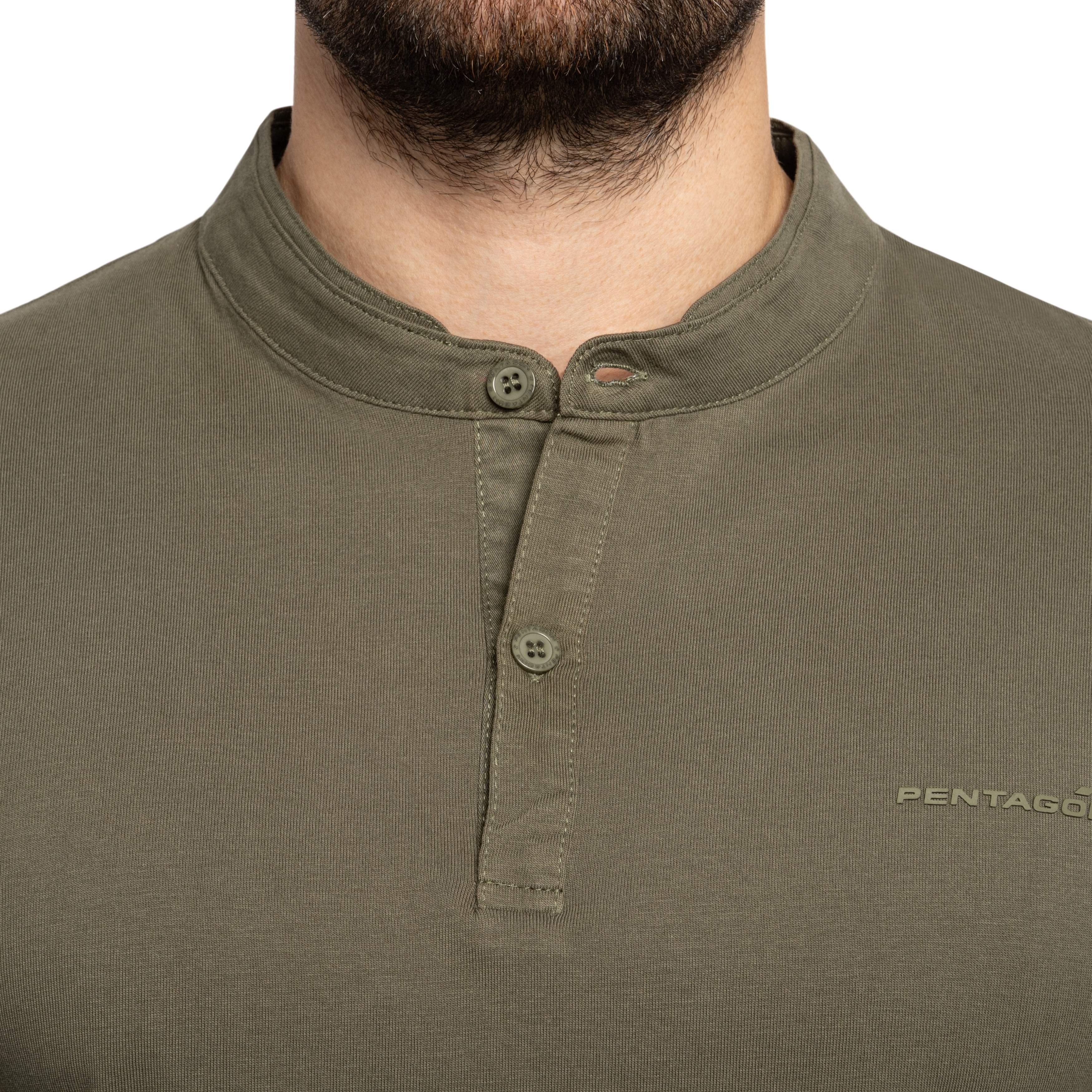 Pentagon Romeo Henley 2.0 Longsleeve - Olive Green