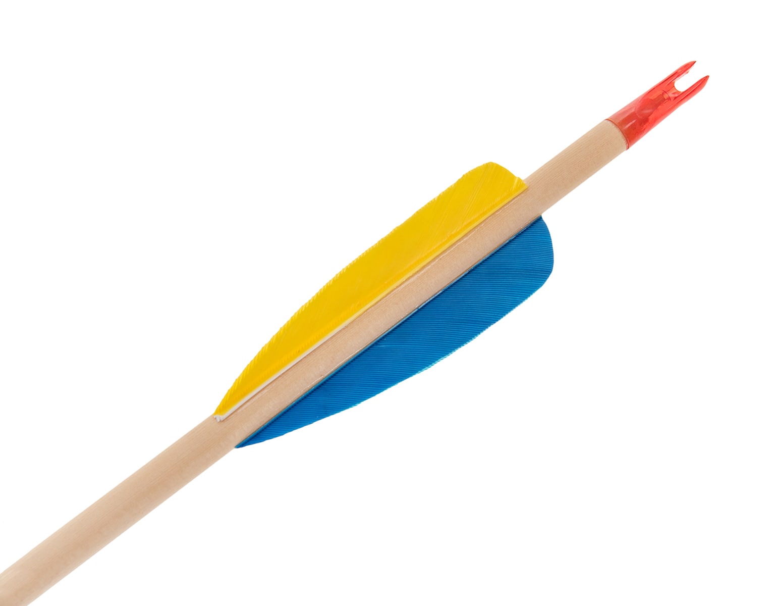 Poe Lang 26'' wooden arrow - 3 pieces set