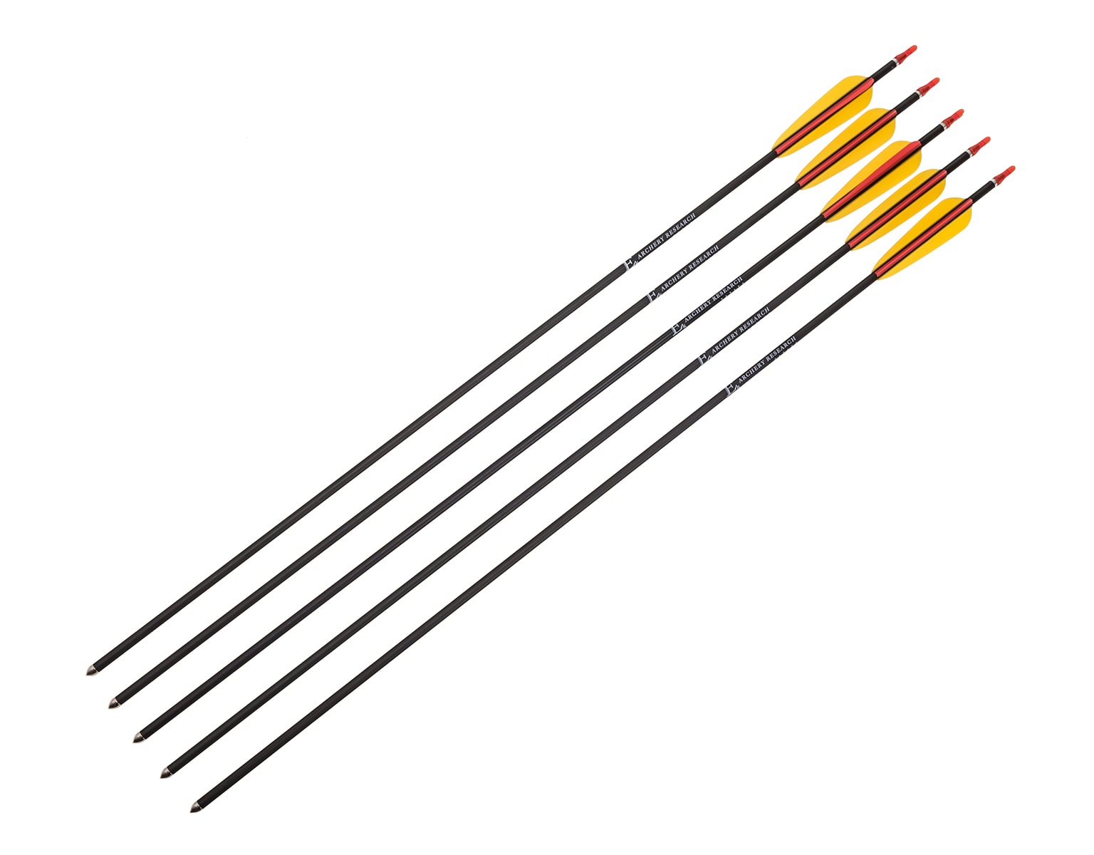 Poe Lang 30'' aluminum arrow black - 5 pieces set