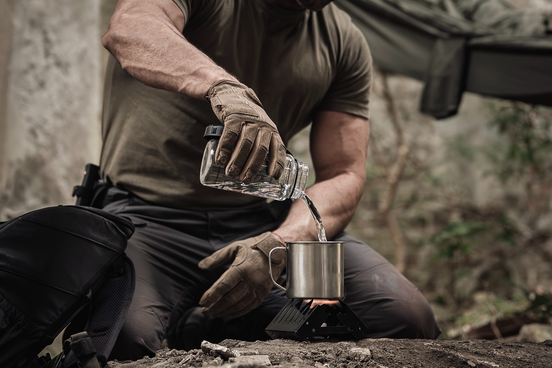 Mil-Tec Steel Mug 0.5 l