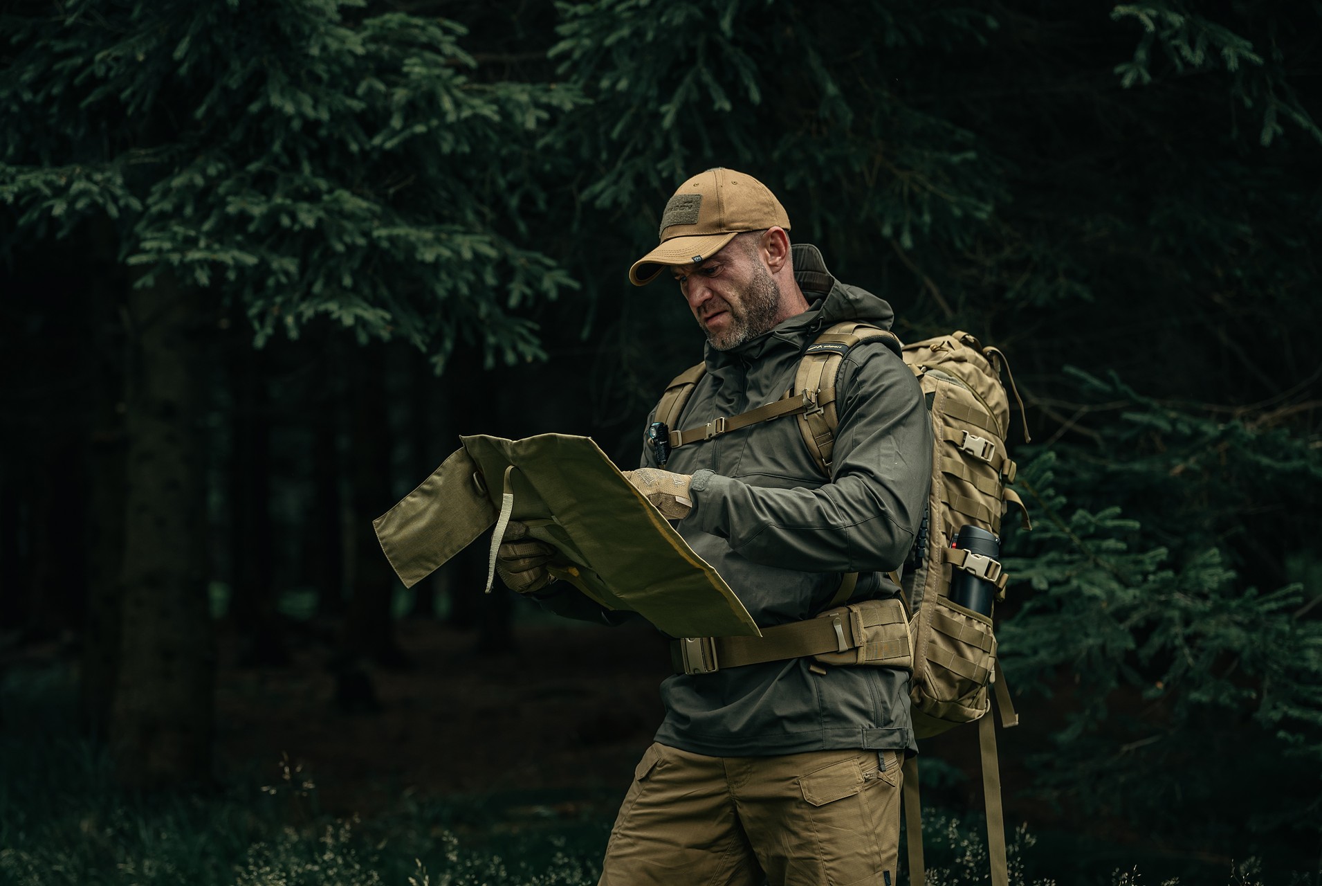 Wisport Lynx Map Holder Coyote