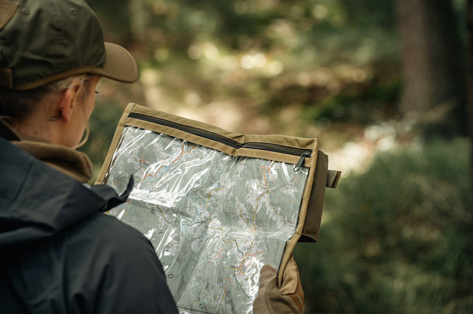 Wisport Lynx Map Holder Coyote