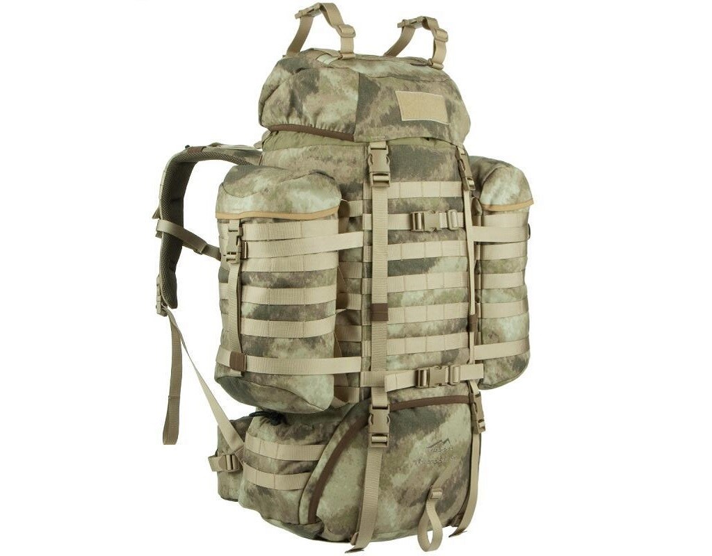 Raccoon Side Pouch Olive for Wisport backpacks