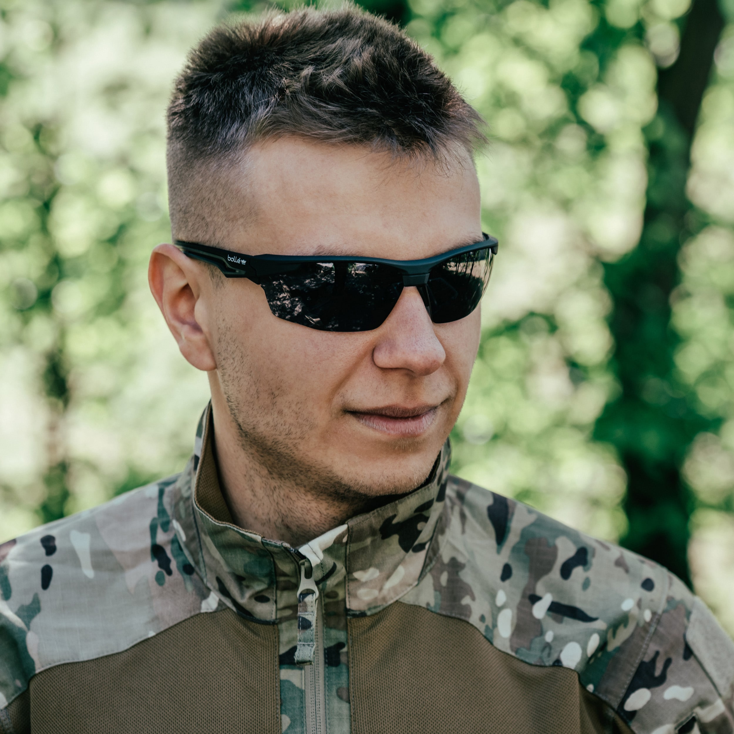 Bolle Tryon BSSI Tactical Glasses Smoke