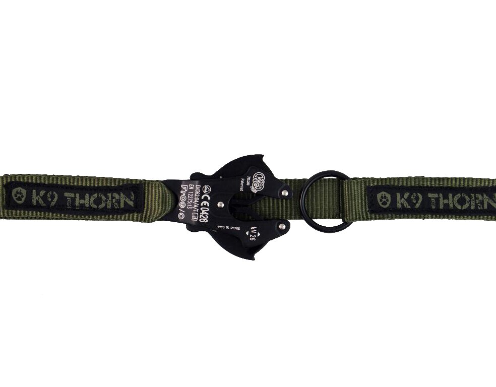 K9 Thorn Kong Frog Leash Olive - 150 cm