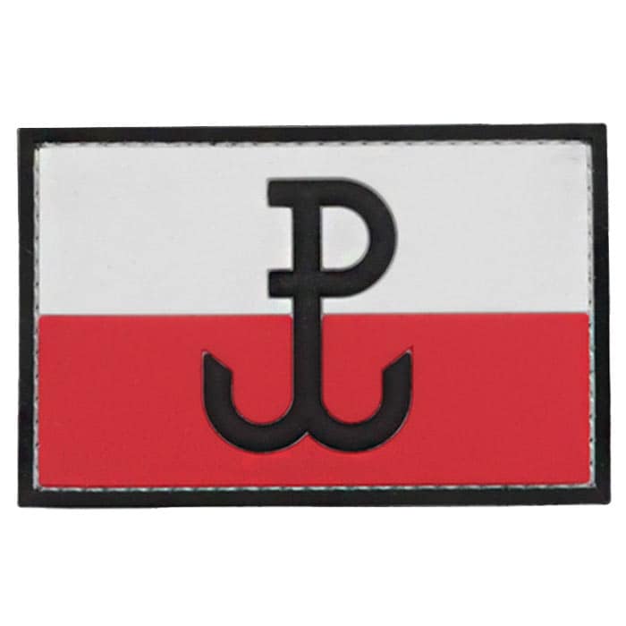 101 Inc. 3D PVC Polska Walcząca Morale Patch