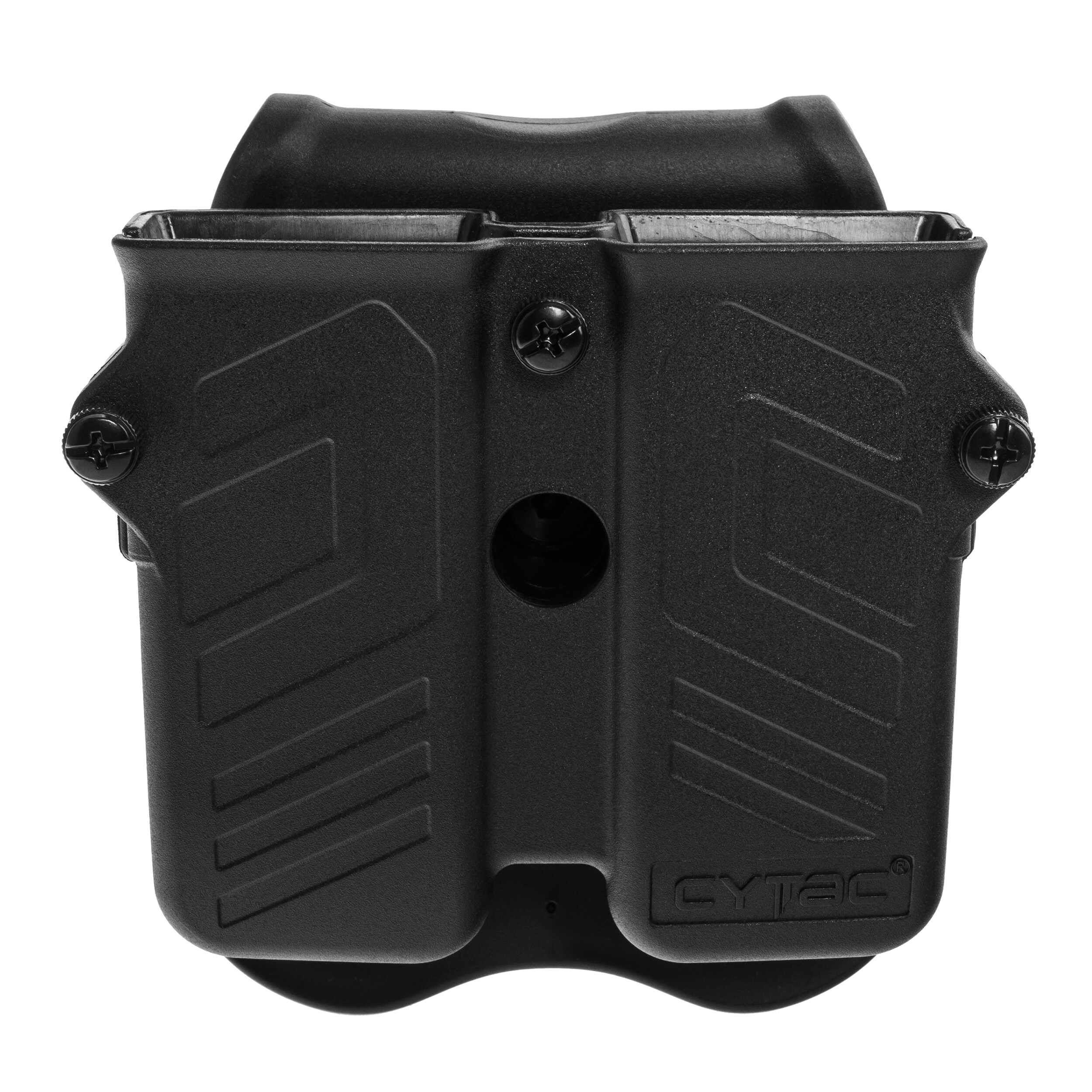 Cytac Universal Double Pouch for smaller magazines with paddle - Black